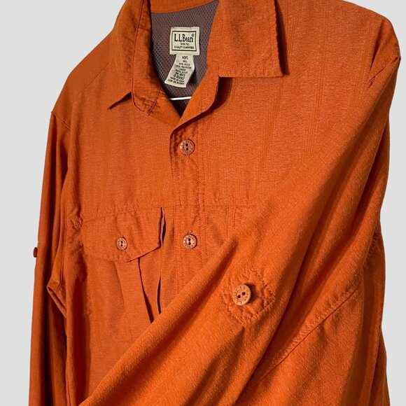 L.L. Bean Men's Quick Dry Button-down shirt - Picture 2 of 5